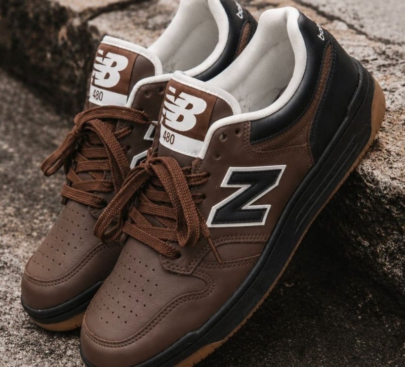 Tênis New Balance Original 480 Low Masculino Urbano Clássico