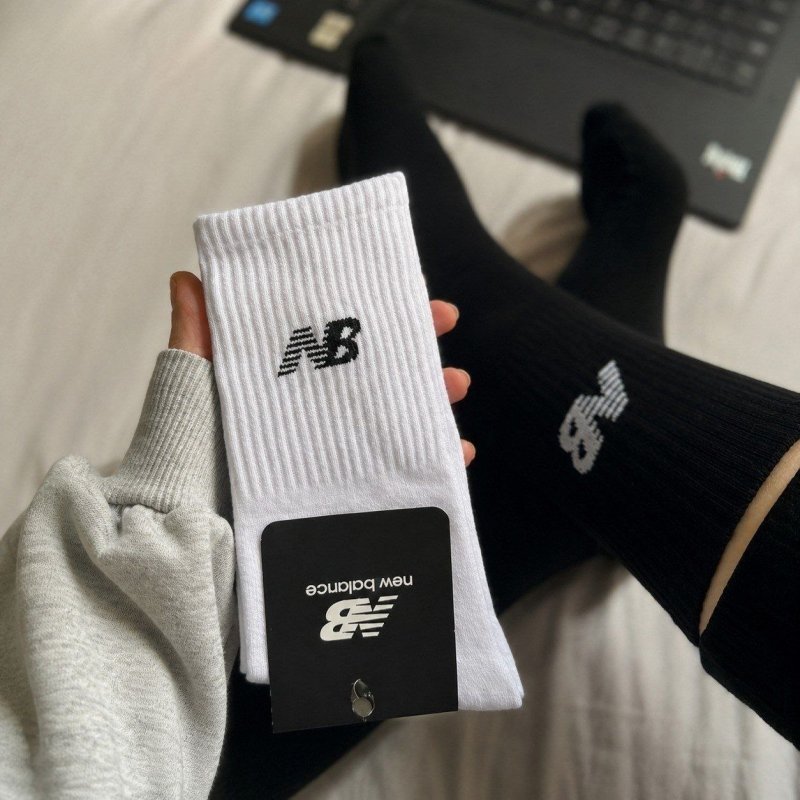 Kit 3 Meias New Balance Cano Longo