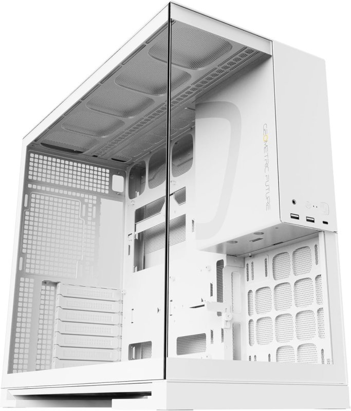 Gabinete Gamer Geometric Future Model 5 Branco
