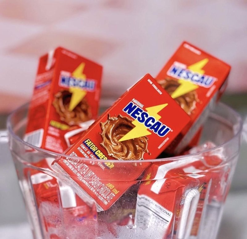 Nescau Bebida Láctea 180ml caixa com 27 unidades