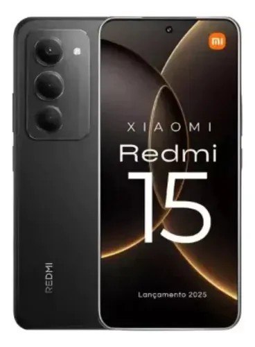 Xiaomi Redmi 15 256GB 8GB Preto