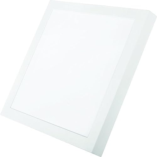 Painel led Plafon Pop Sobrepor 24w 6500k Branco Frio 30 110v/220v Bivolt Quadrado Branco Cod:903041371 Avant