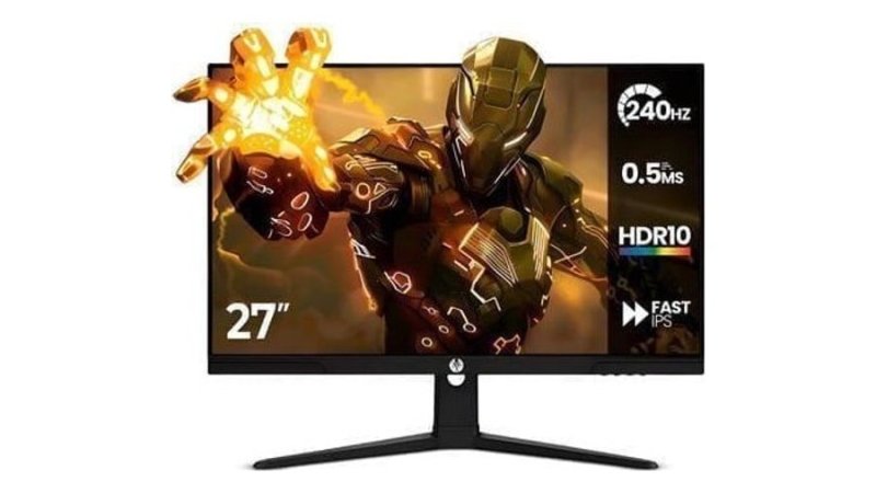 Monitor Gamer Haiz 27” LM27GM IPS Full HD 240Hz 0.5ms HDR10 HDMI DisplayPort