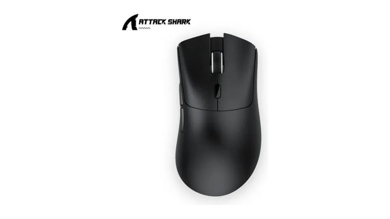 Mouse Gamer Sem Fio Attack Shark R1 18000 Dpi