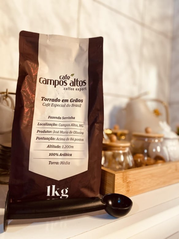 Café Campos Altos Especial em Grão 1kg