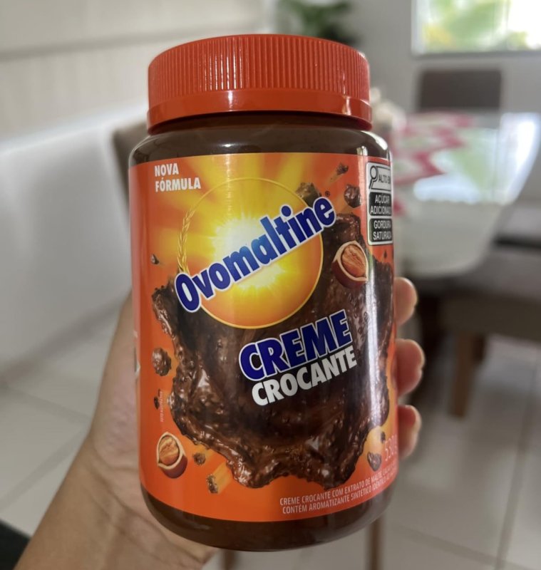 Creme Crocante Ovomaltine Pote 530g