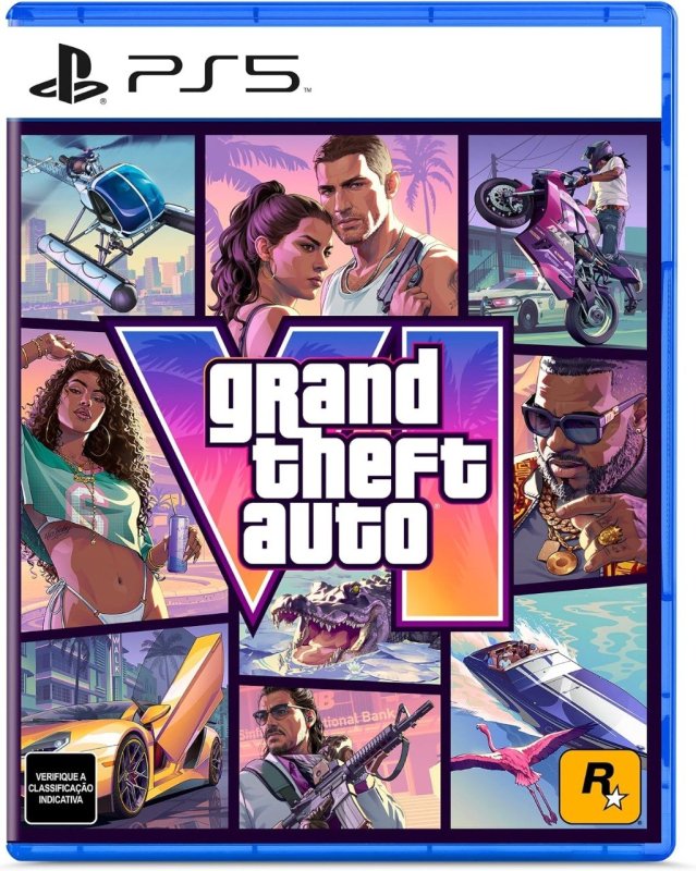 Grand Theft Auto VI - PlayStation 5 + Frete Grátis