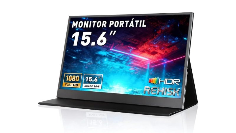 Monitor Portátil IPS 15.6" Full HD 1080p