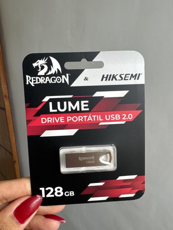 Pendrive Redragon e Hiksemi Luma 128GB USB 2.0