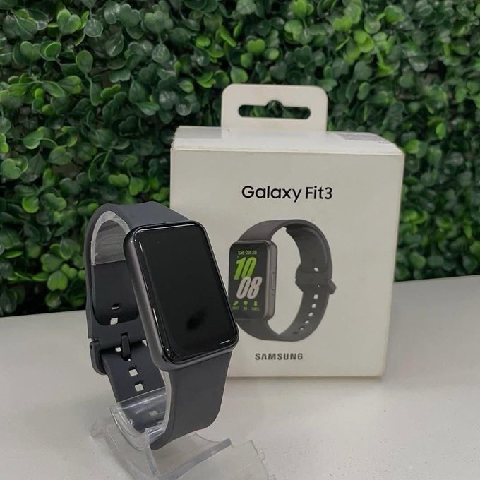 Smartwatch Samsung Galaxy Fit3, Display 1.6", Grafite + Frete Grátis