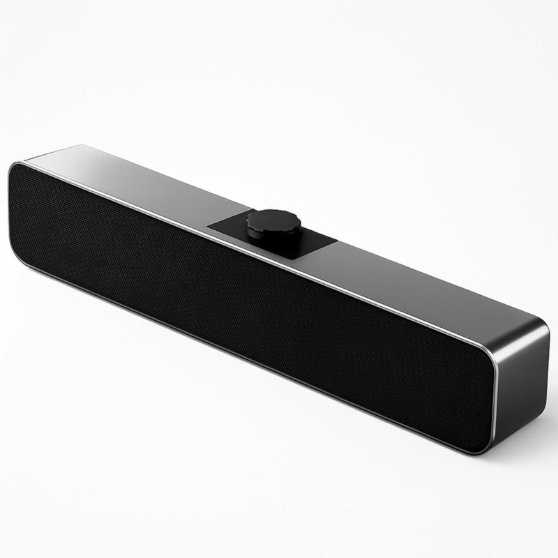 Soundbar Estéreo USB para PC e TV