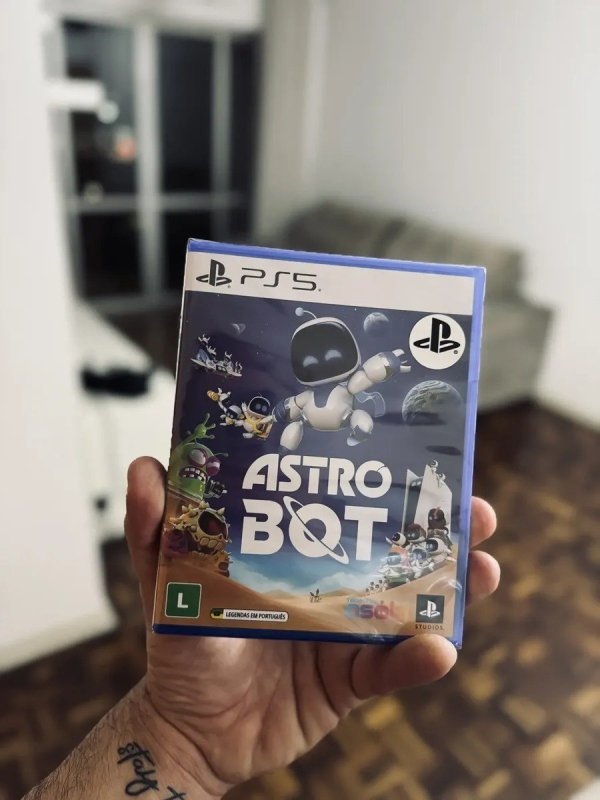Jogo Astro Bot Playstation 5 Mídia Física Standard Edition Sony + Frete Grátis