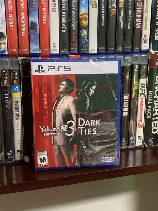 Yakuza Kiwami 3 & Dark Ties - PlayStation 5 + frete grátis