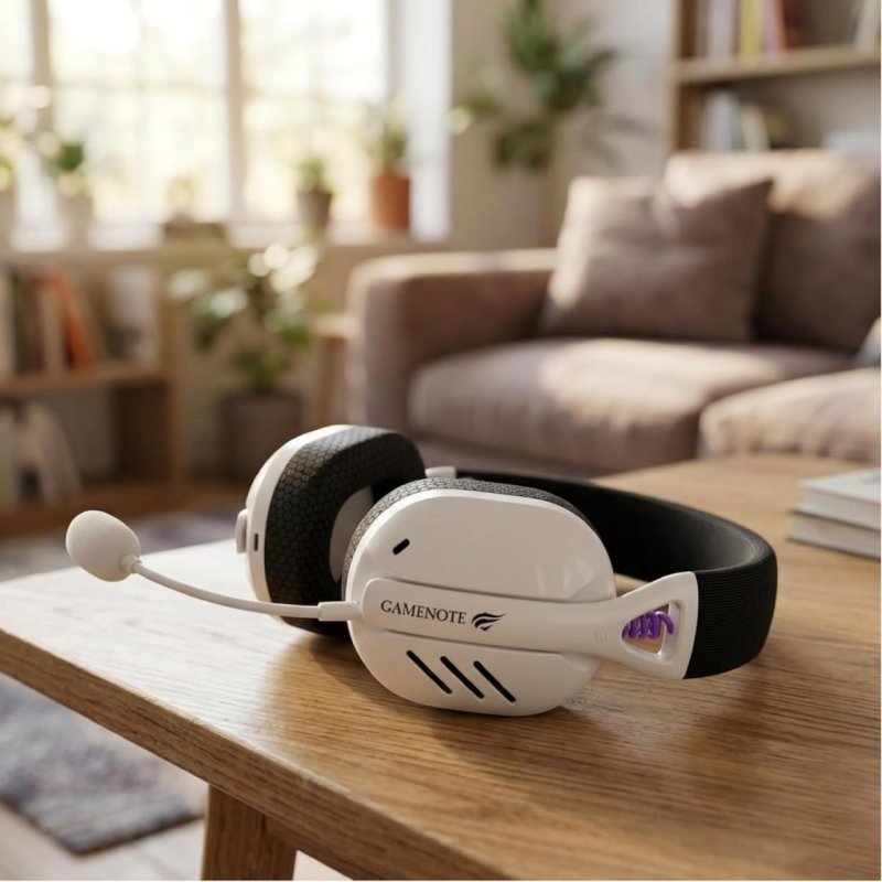 Havit Headset Gamer Fuxi-H3 - Wireless 2.4GHz Bluetooth - Surround Baixa Latência