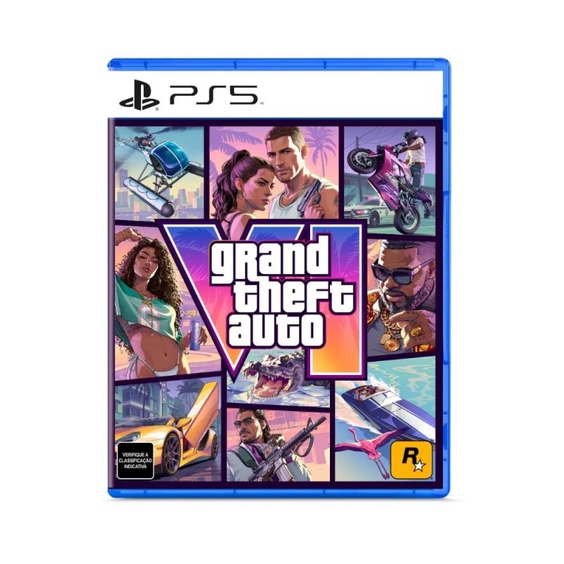Jogo Grand Theft Auto GTA VI 6, PS5