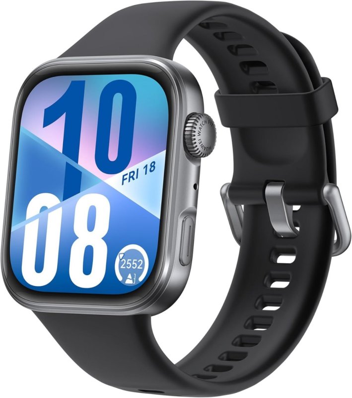 HUAWEI WATCH FIT 4 - 10 Dias de Bateria - Modos Esportivos - Bem-Estar Emocional - Preto