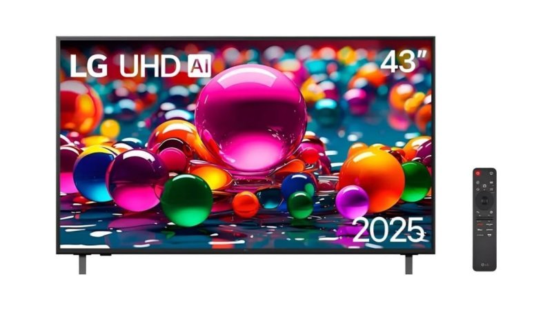 Smart TV LG 43" UHD 4K 43AU801
