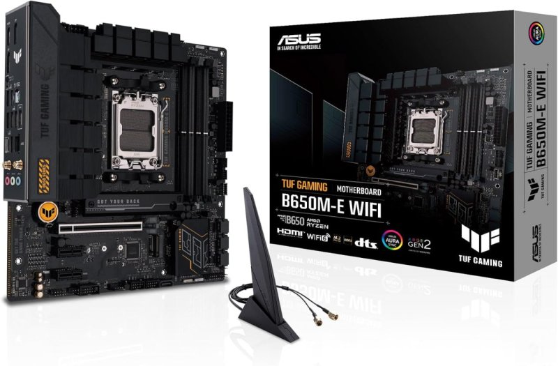 Placa Mãe Asus TUF Gaming B650M-E WIFI, Chipset B650