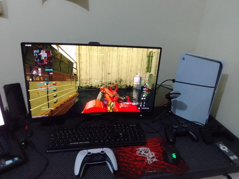 Monitor Gamer Curvo Gigabyte 27" Full HD G27FC A-SA Ajuste de Altura e Inclinação