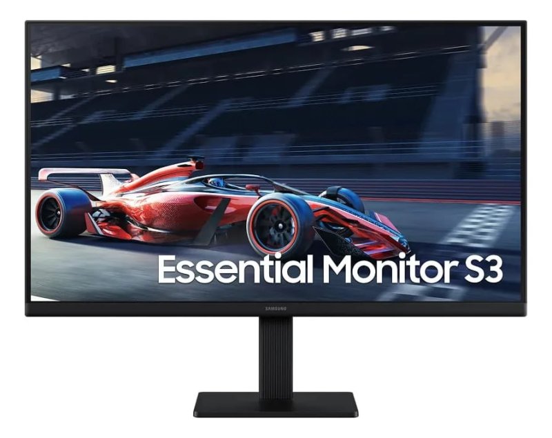 Samsung Monitor 24" FHD 100Hz - HDMI VGA - Preto