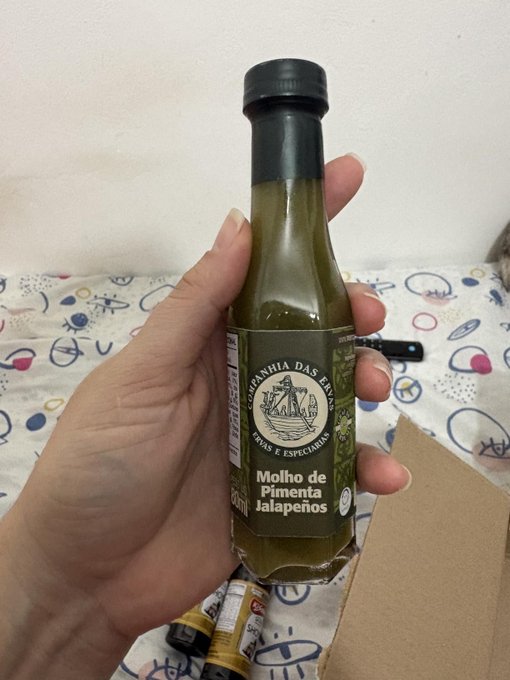 Molho de Pimenta Jalapenos Companhia das Ervas 80ml + Frete Grátis