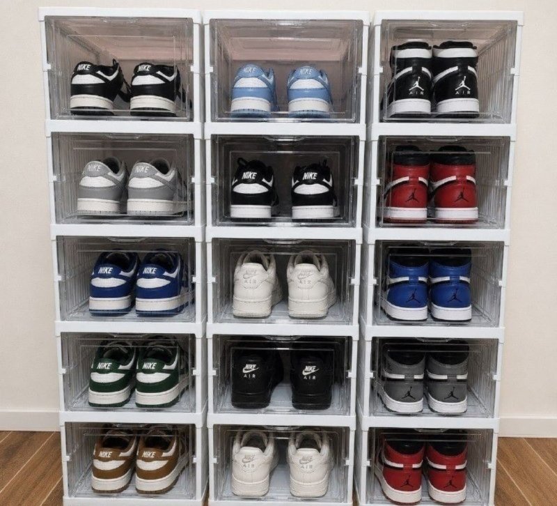 Sapateira Organizador Sapatos Empilhável Vertical 6 Andares