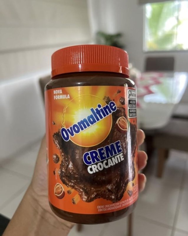 Creme Crocante Ovomaltine Pote 530g