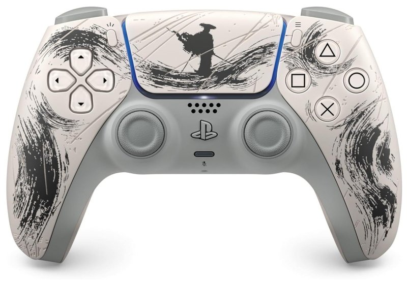 Controle sem fio DualSense – Edição Limitada Black: Ghost of Yōtei