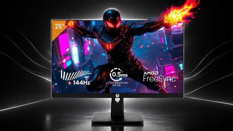 Monitor Haiz 25" Full HD IPS 144Hz 0.5ms