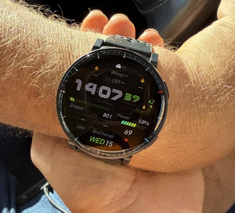 Amazfit Active Max 1.5" AMOLED Display, GPS, 4GB de armazenamento, 170 Sport