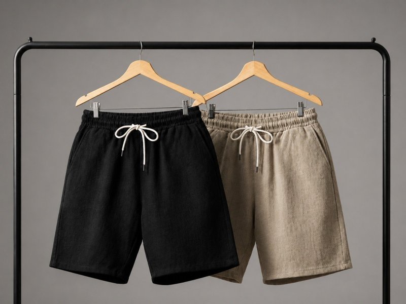 Kit 2 Shorts Linho Masculino Bermuda Mauricinho Premium