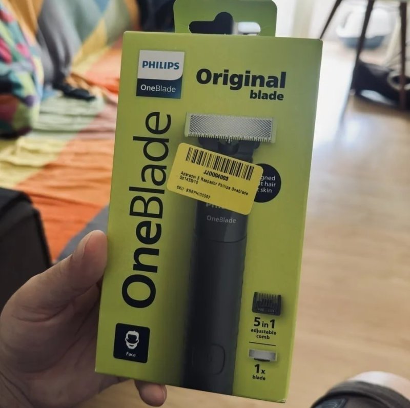 Barbeador e Aparador Elétrico Philips OneBlade 5 em 1 - QP1425/10