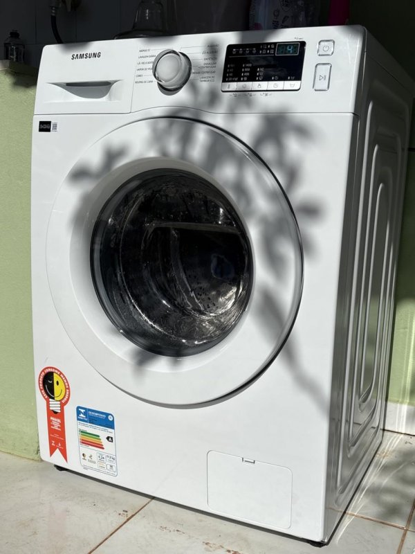 Lavadora Digital Inverter Samsung WW11T Branca 11kg