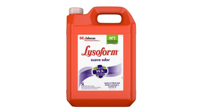 Desinfetante Líquido Lysoform Suave Odor 5L