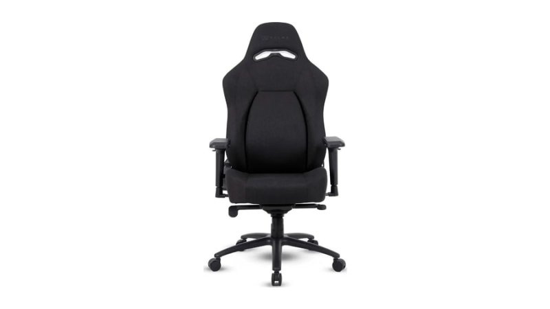 Cadeira Gamer XT Racer Fire Gun Style, Até 130Kg, Reclinável, Com Almofadas, Cilindro de Gás Classe 4, Tecido, Preta XTR-072