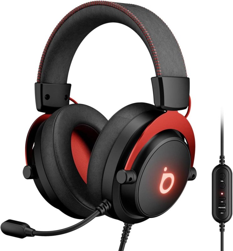 Basike Fone de ouvido jogos para PC - Headset Gamer Pro Ba-FON340