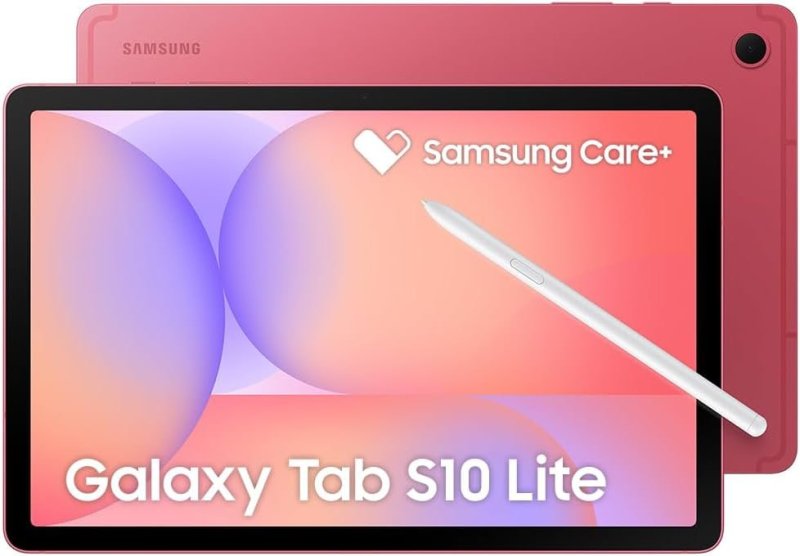 Samsung Galaxy Tab S10 Lite - 128GB - Tela 10.9" - WiFi - Vermelho