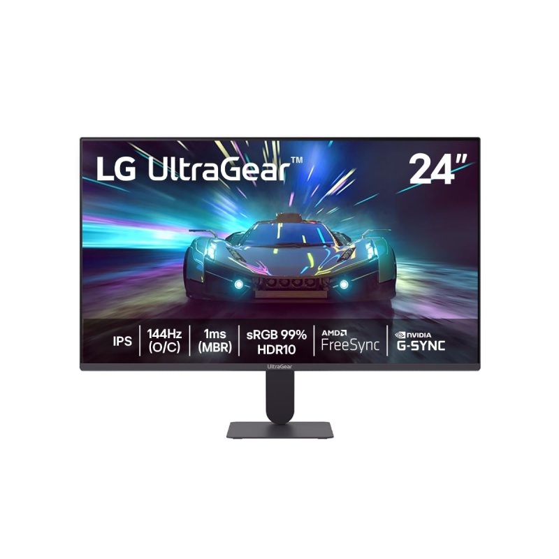 Monitor LG UltraGear 24", FHD, 144Hz