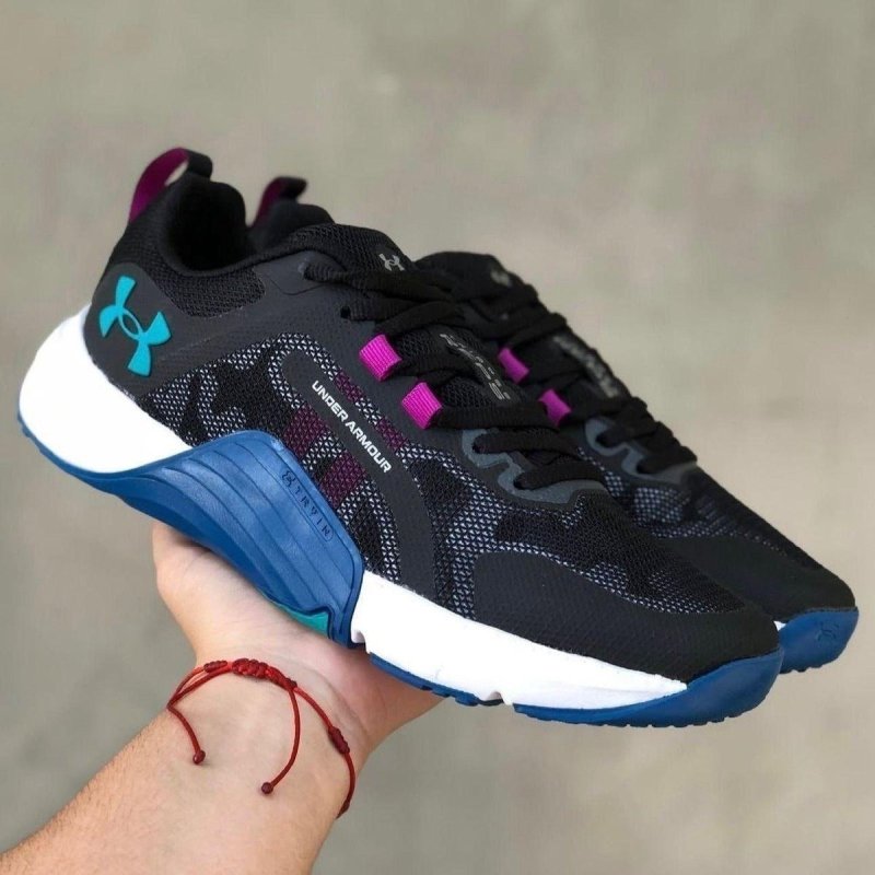 Tênis Esportivo Tribase Reps Under Armour Turquese Liso