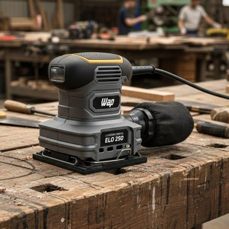 Lixadeira Orbital ELO 250 FW008918 Cinza, Amarelo e Preto Wap 127V + Frete Grátis
