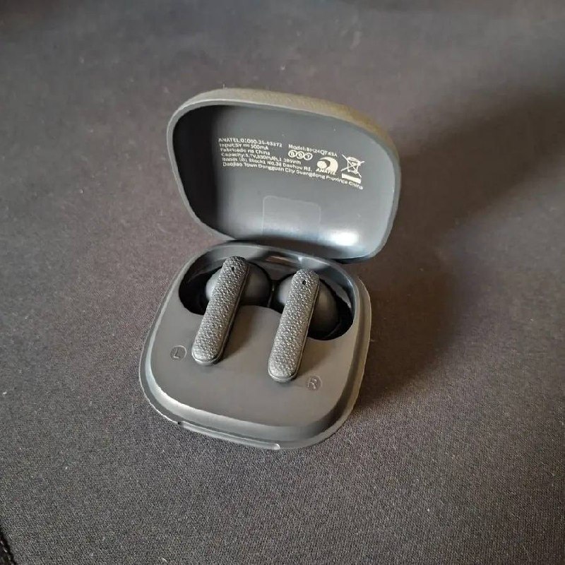 Fone Qcy Buds T43 Bluetooth 5.3 Enc IPX4 Cor Preto