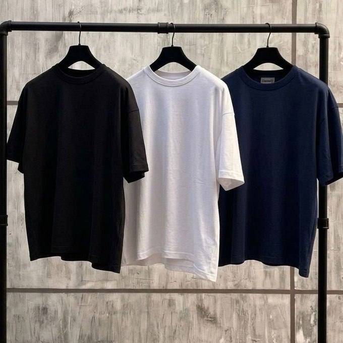 Kit Camisa Oversized Masculino Blusa Streetwear Algodão