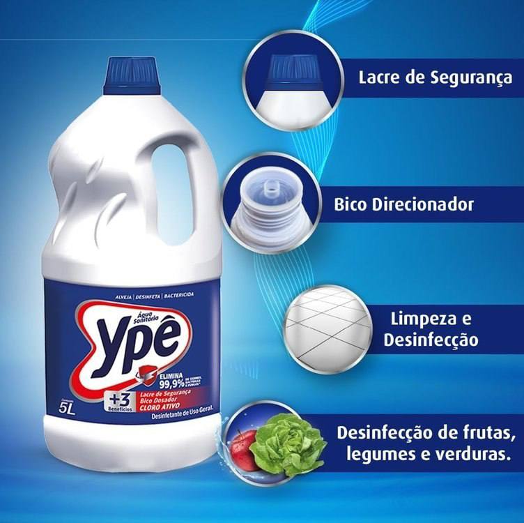 Ypê Água Sanitária 5L