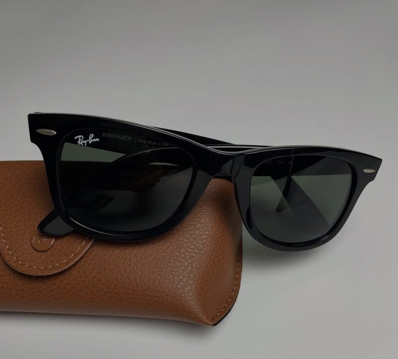 Óculos De Sol Masc/femi RB2132 Armação Quadrada Ray Ban Cor Rubber black