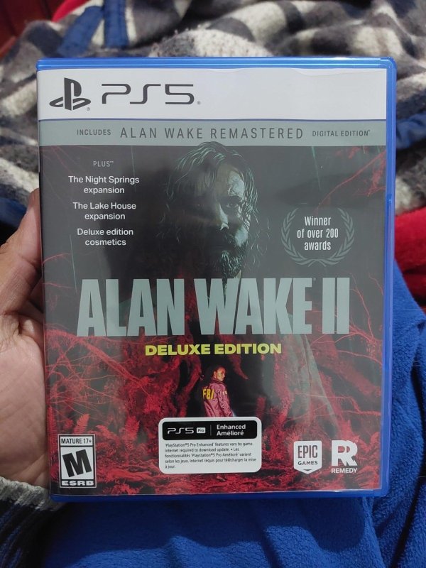 Alan Wake 2 Deluxe Edition - PlayStation 5 + Frete Grátis