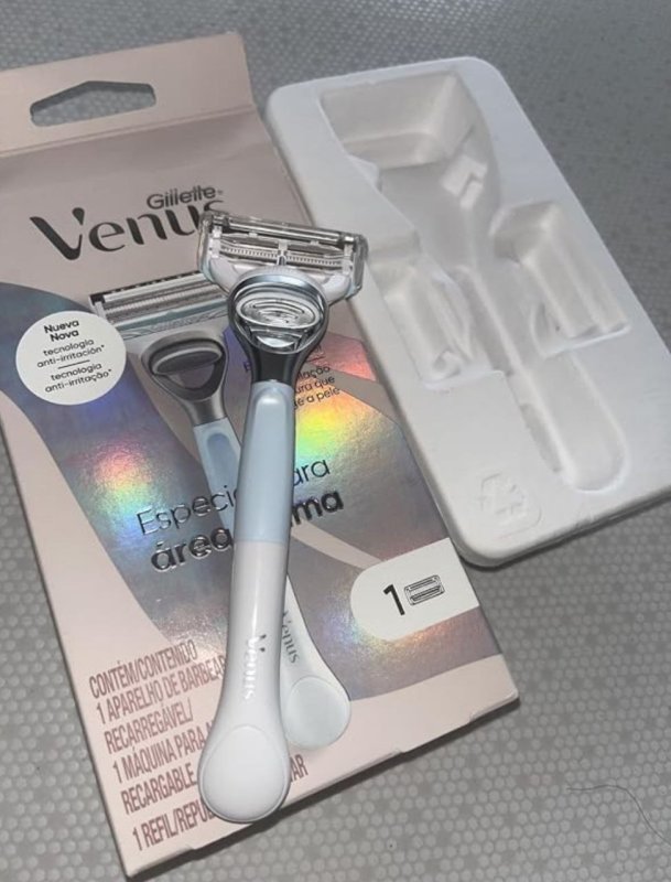 Aparelho de Depilação Íntima Feminino Gillette Venus, 1 Unidade