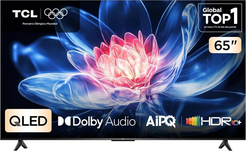 Smart TV TCL 65" QLED 4K 65T6C