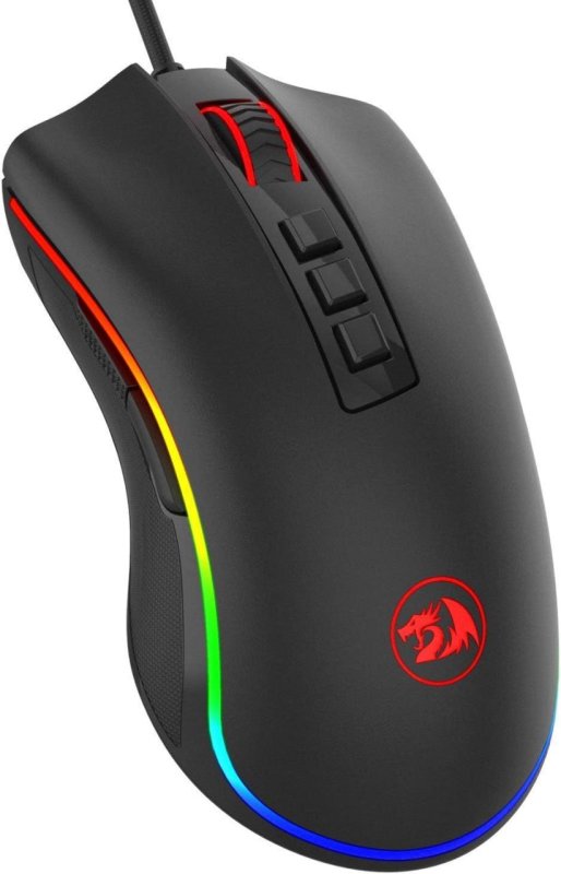 Mouse Gamer Redragon Cobra V3 Preto RGB PMW3327