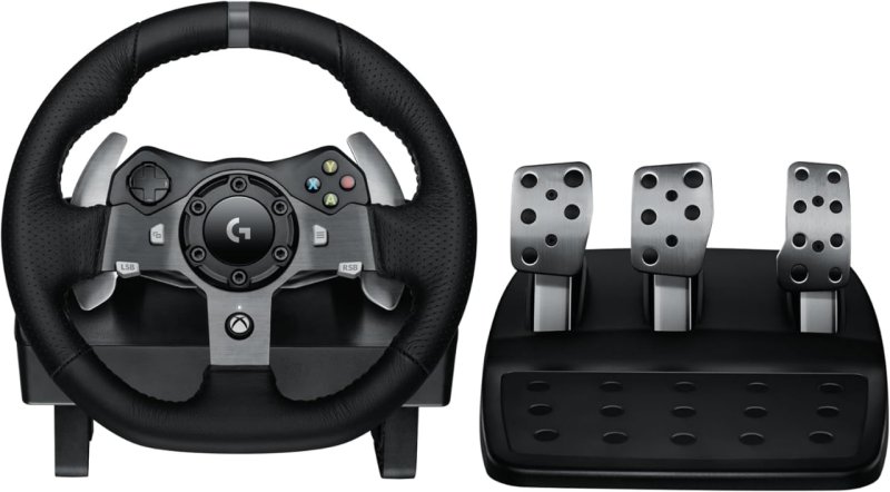 Logitech G920 Driving Force - Volante com Pedais - Force Feedback - Xbox/PC/Mac