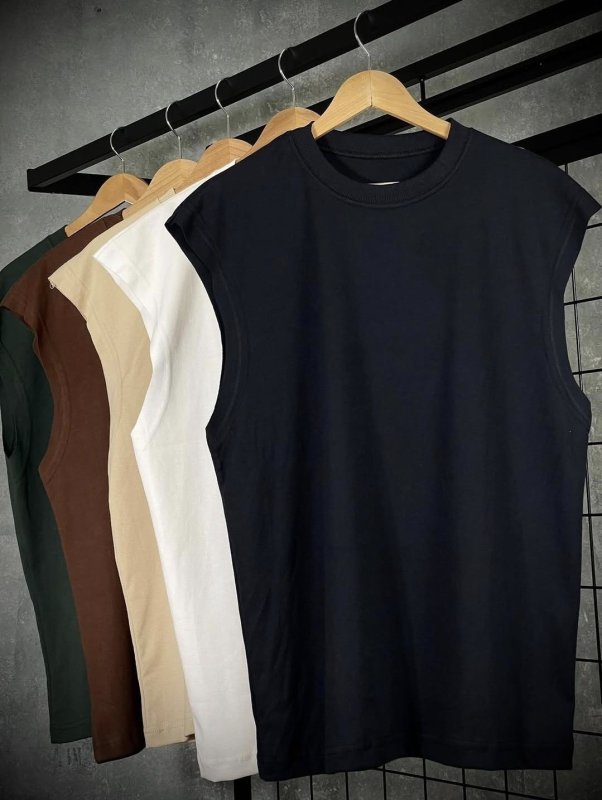 Regata Masculina Oversized Machão Muscle 100% Algodão